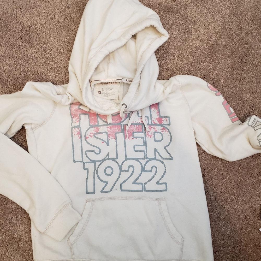 Hollister Hoodie White